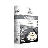 TRUNG NGUYEN LEGEND Cappuccino Coconut Instant Coffee Single Served Stick for Energy Boost (8oz - Box of 12 Sticks)