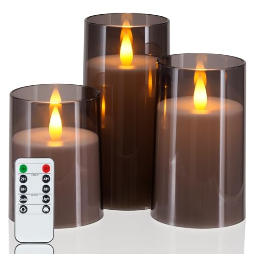 Velas sin llama temporizador y mando a distancia Homemory
