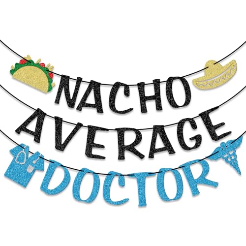 FOZEE Nacho Average Doctor Banner, Pre-strung