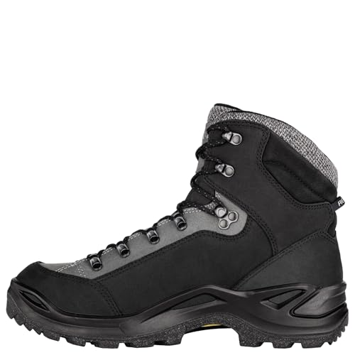 LOWA Stiefel mittel RENEGADE WARM GTX MID schwarz/grau, 44.5