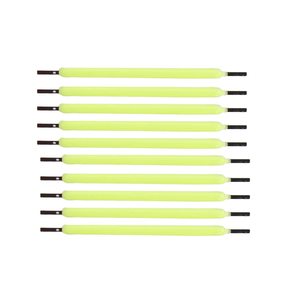 10 Pcs 3V 120MA 38MM LED Filament Edison Bulbs Incandescent Light Accessories Cold Warm Light Diode for Repair