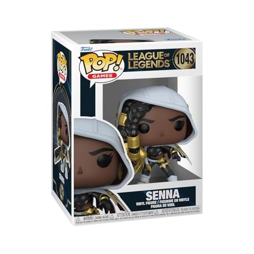 Funko Pop! Games: LOL - Senna - League of Legends - Figura de Vinilo Coleccionable - Idea de Regalo - Mercancia Oficial - Juguetes para Niños y Adultos - Video Games Fans