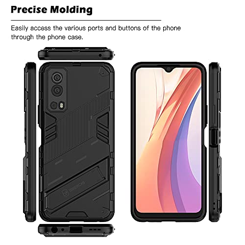 DOINK Cover Custodia per Vivo Y72 5G, Case Armor