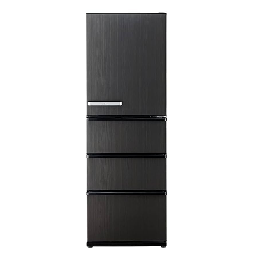Amazon.co.jp: AQUAアクア 368L 4ドア冷蔵庫 AQR-V37K-K 右開き
