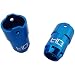 Hot Racing ETE2206 Blue Aluminum Rear Axle Lock-Out (2) for ECX Temper