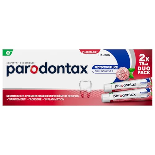 PARODONTAX Dentifrice Protection Fluor 2 x 75 ml