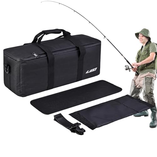 camping ice fishing rod case