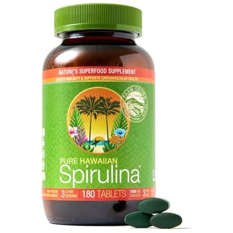 Nutrex Hawaii, Pure Hawaiian Spirulina Tablets Cover