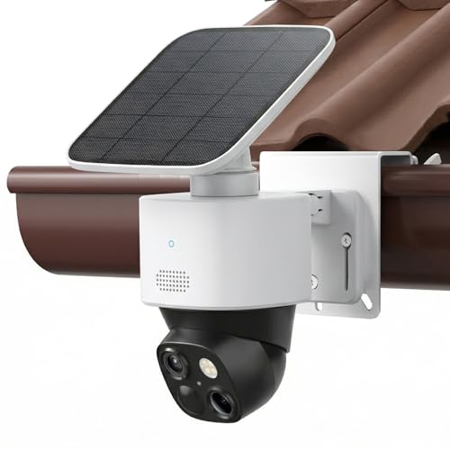 Gutter Mount Bracket Compatible with eufy Security SoloCam S340/E30/E42 eufy Security 4G LTE Cam S330 No-Drill Outdoor mounting Bracket for eufy Camera Protect Cam Away from Gutter When Rains