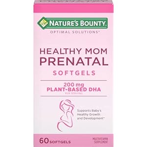 Prenatal Multivitamin by Nature’s Bounty, Dietary Supplement, Supports Baby’s Healthy Growth and Development, 60…