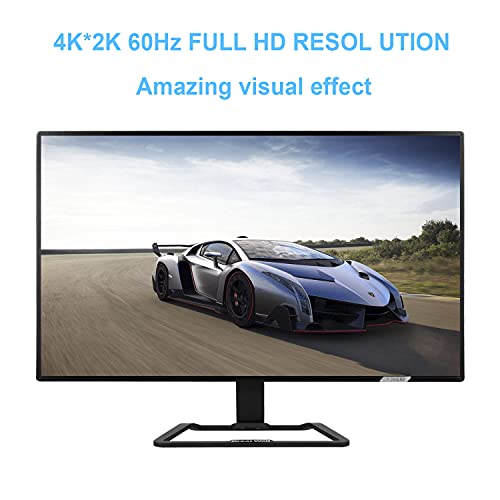 General Kirzi Displayport To Displayport Cable 6Ft Displayport 1.2 Cable (4K60Hz, 2K165Hz, 2K144Hz), Ultra High Speed Dp To Dp Cable, Compatible With Laptop Pc Tv Gaming Monitor (6Ft) #TOP4