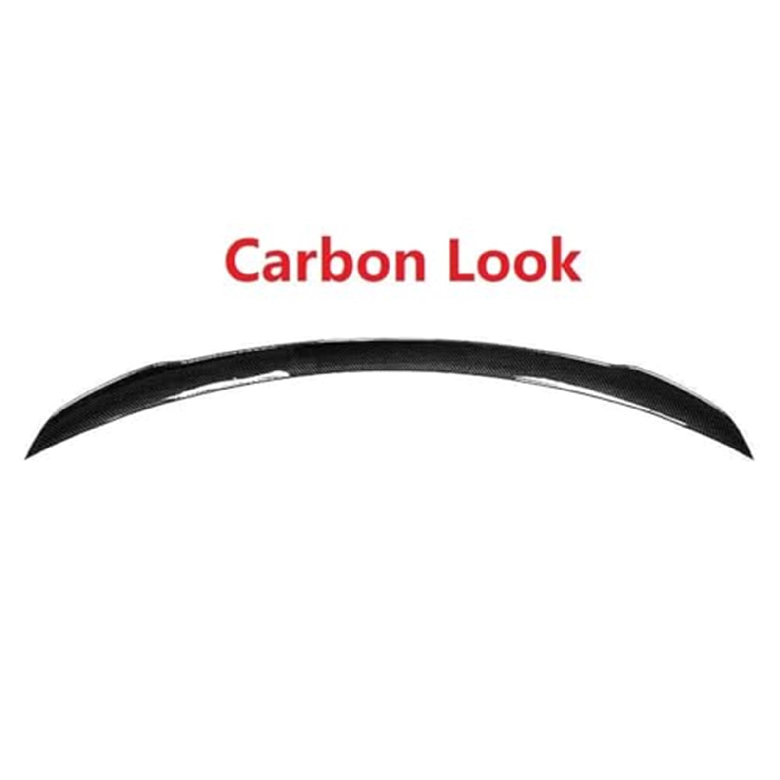 Spoiler samochodowy, do Mercedes-Benz, W177 V177 Klasa A A160 A180 A200 A220 A250 A35 AMG Sedan 2019-2022 Spoiler tylny Skrzydło Krawędź bagażnika Ogon Płetwa Spojlery tylne(Carbon Look)