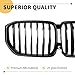 MAXDOM Replacement Front Upper Grill Fit for BMW (2019-2023) X5 G05 – Gloss Black Single Slat ABS Grille