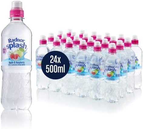 Radnor Splash Apple and Raspberry Sugar Free Flavoured Water Multipack 24 x 500ml