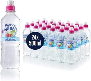 Radnor Splash Apple and Raspberry Sugar Free Flavoured Water Multipack 24 x 500ml