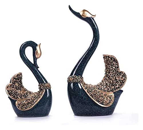 Cadeau de mariage idéal : offrez ces statues de cygnes de table - 5
