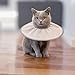 ERMING Dog Neck Cones Recovery Collar Comfortable Dogs Flexible Dog for Post Surgeries Wound Care Cats Wound Care Collar