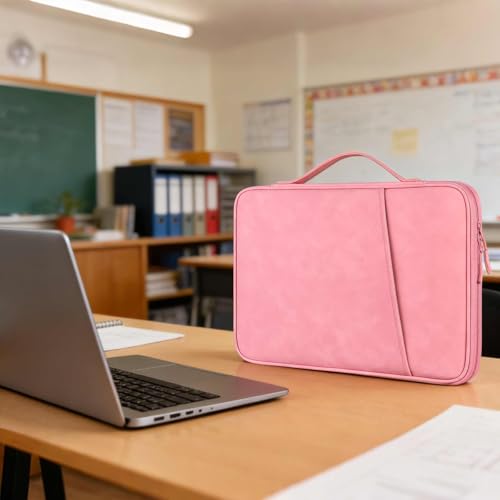 Funda para laptop de 14 pulgadas color rosa miniatura 7