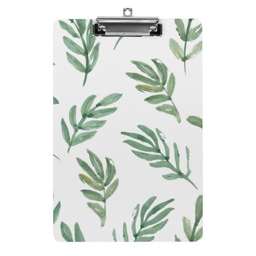 Clipboard pour papier documents A4 et grand presse-papiers à pince porte-formulaires style nature
