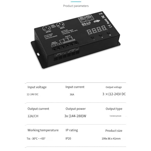 Décodeur Dimmer Driver DMX512 pour supprimer le scintillement