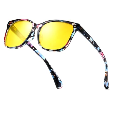 Image of LVIOE Night Vision Driving Glasses for Women Polarized