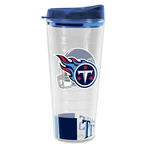 Image of Rico Industries NFL Football Double Wall Classic 16oz Or 20oz Tritan Tumbler W Lid