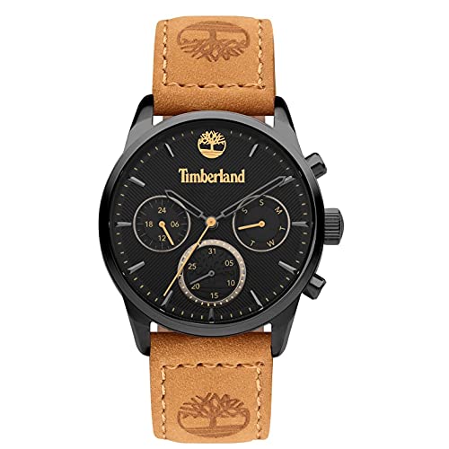 Timberland Women's Analogue Quartz Watch with Leather Strap TDWLF2101903