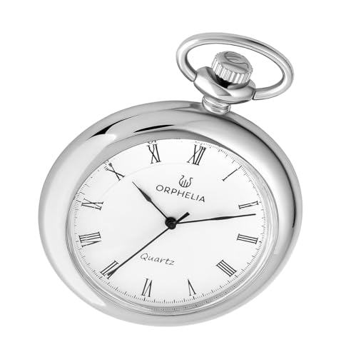 Orphelia Herren-Taschenuhr Sentique Analog Quarz, Blanco, Clásico
