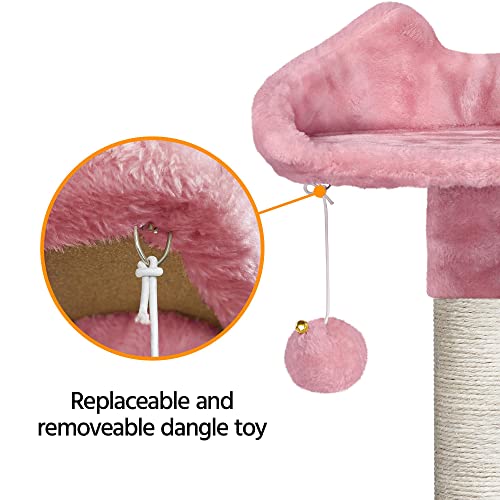 Yaheetech Árvore para gatos em vários níveis, torre grande para gatos com plataforma de condomínios,