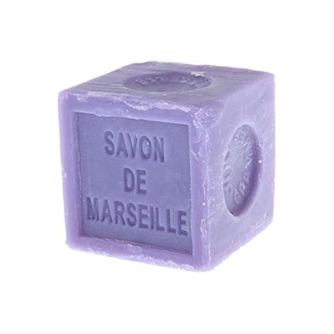 Foufour Natural Marseille Soap Lavender Traditional French Recipe Cube 300g/10.58oz Cover