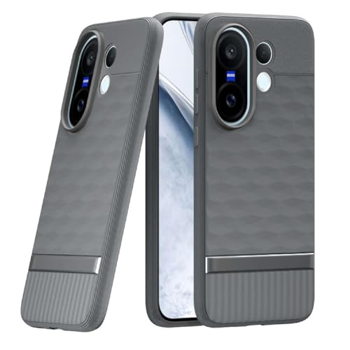 Image of Shockproof Case for Vivo X200 FE 5G | Full Camera Protection | TPU Flexible Back Cover for Vivo X200 FE 5G (Graphite Grey)