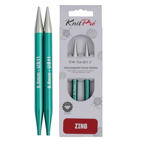 KnitPro Zing Interchangeable Circular Needles 5