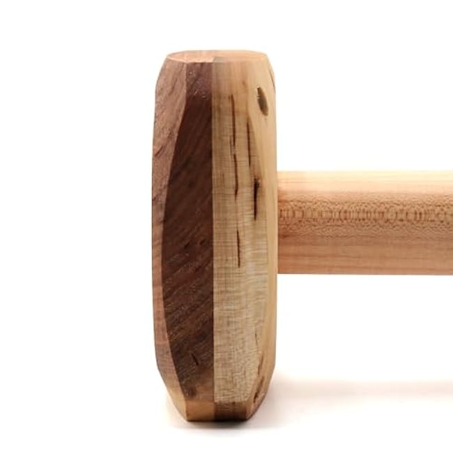 Leerburg Schutzhund IGP Level 1 Dumbbell ¨C Handcrafted IPO Wood Dumbbell ¨C Hand Made in Wisconsin for Dog Sport Training