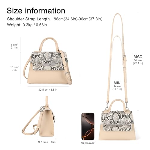Image of Small Cute Top Handle Bag Crossbody, Designer Summer Purse for Women | Vegan Leather /Straw, 2.5L Capacity, Fits 6.7-inch Phone /Small Wallet /Passport, Versatile for Dressy Outfit /Everyday Use