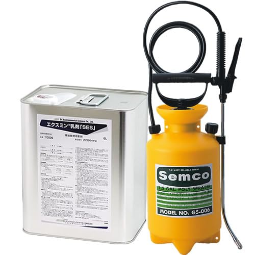 Amazon.co.jp: 【お得セット】業務用殺虫剤 エクスミン乳剤「SES」 1缶 