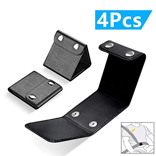 Seatbelt Adjuster Car Seat Belt Covers with PU Leather Shoulder and NeckSeatbelt Adjuster