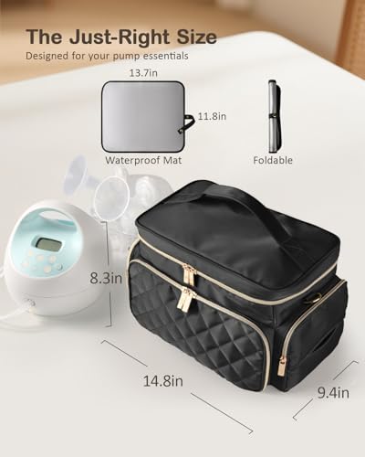 RoseDorée Breast Pump Bag Kit