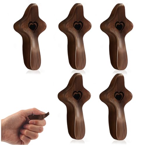 wellhouse Cross My Heart/Encouragement Gift Wood Comfort Stress Relief Cross for Clutching, Clinging and Praying Religious Gift