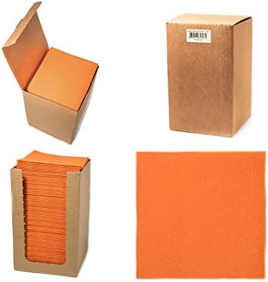 Alvotex CHIC Airlaid 100 serwetek Coctail, 1/4 fałd, podobne do materiału, wysokiej jakości serwetki jednorazowe, czarne, 20 x 20 cm