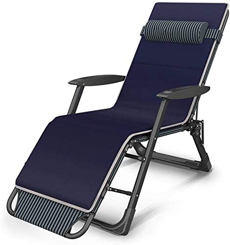 Chaise de pause déjeuner pliable pour soulager le dos sur le balcon ou au bureau