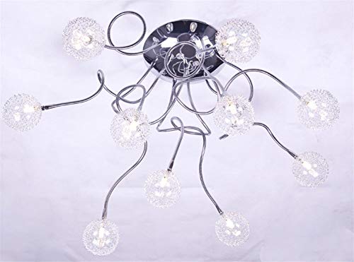 Preisvergleich Produktbild Dongyd Multihead-Anhänger Kronleuchter, geführte hängende Leuchten, Aluminium-Kugel Deckenleuchte Modern, Dekoration, kreative DIY Restaurant Bar for Glühbirnen e27