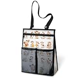 Süße Kuhkäse-Duschtasche, tragbare Tragetasche, Dusch-Caddy, Taschen, zum Aufhängen, Kulturbeutel, Organizer für Reisen, Fitnessstudio, Camping, Strand, Badezimmer, Schlafsaal