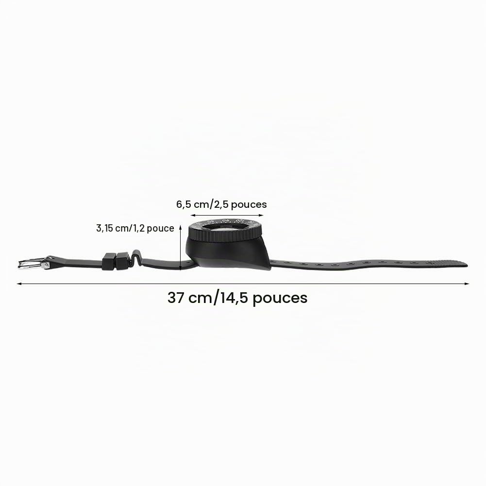 Compas de Poignet, Boussole de Plongée Mini Bracelet de Survie Compas de Plongée sous-Marine Tuba Kayak Canoë Randonnée Voyager