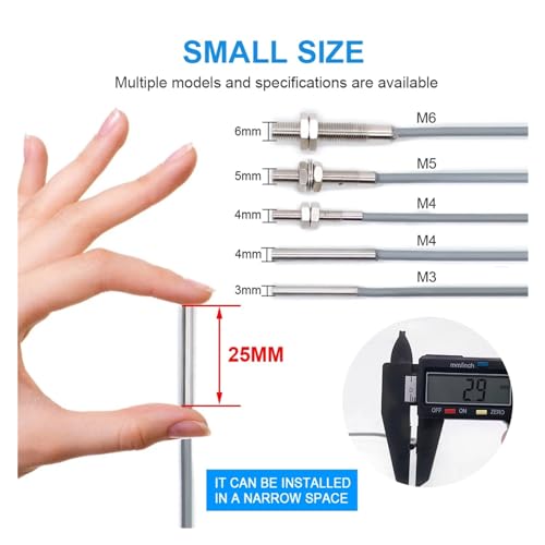 Interrupteur de proximite detection accurate 1mm M5 inox etanche - 6