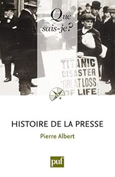 Paperback Histoire de la presse [French] Book