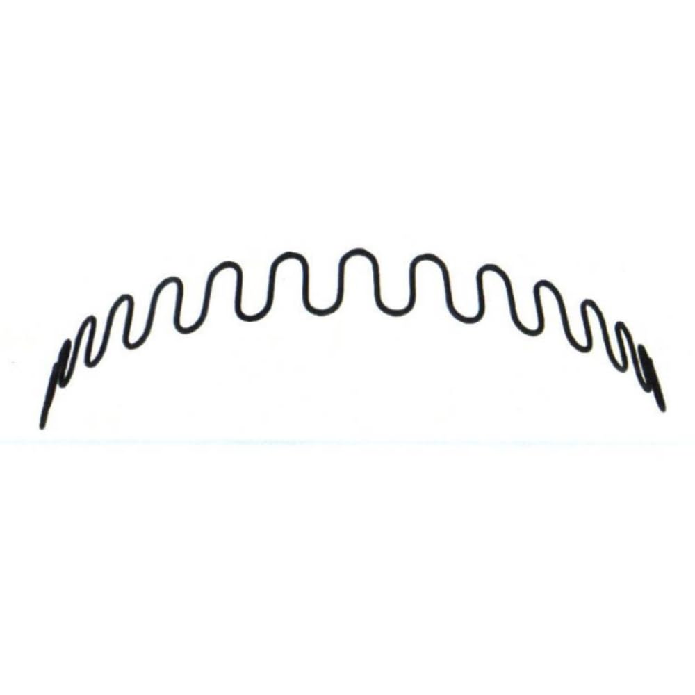 Black Barn Upholstery Supplies D'arc Serpentine Spring 9 Gauge (Zig Zag) 9 Gauge 18" / 1 Spring