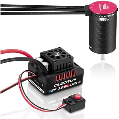 HOBBYWING Quicrun 10BL120 G2 & 3660SL G2 Combo (QR10BL120 + 3660-3150KV SL G2 Combo) Cover