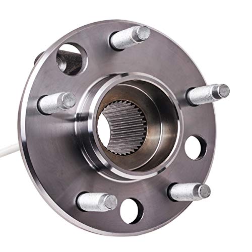 Front Wheel Hub And Bearing Assembly Left Or Right Compatible Buick Allure Century Lacrosse Lesabre Park Avenue Olds Aurora Pontiac Bonnevile Chevy Impala Auqdd 513121 [ 5 Lug W/Abs ] #TOP7
