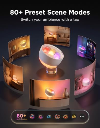 Govee Wallwasher Smart Table Lamp with Dual-Light - Image 5