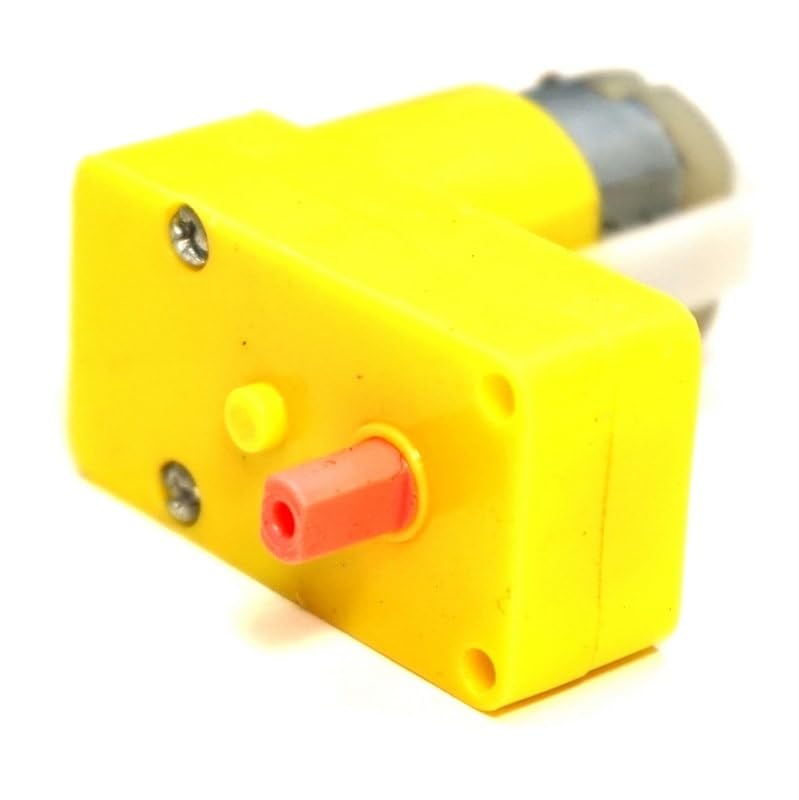 (4 pc) Pro3D 150RPM DC 3-12V L-Shape BO Gear Motor One Side Shaft for Programming Board Smart Car 1